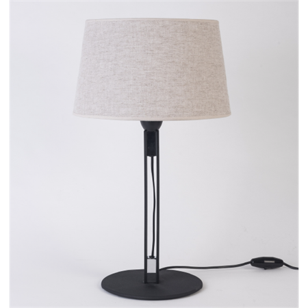 Lucca lámpara de mesa pantalla lino
